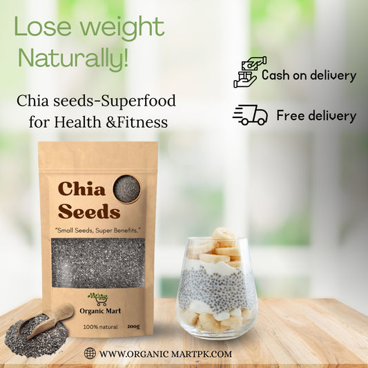 Chia Seeds چیا سیڈز – High in Fiber, Protein & Aid in Weight Loss / تخم میکسیکو